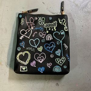 Graffiti Custom Miztique Faux Leather Clutch